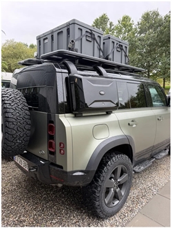 Land Rover Defender tagbagagebærer 110" til New Defender L663 - Black